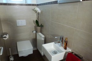Badezimmer der Ferienwohnung