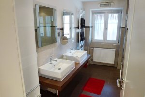 Badezimmer der Ferienwohnung