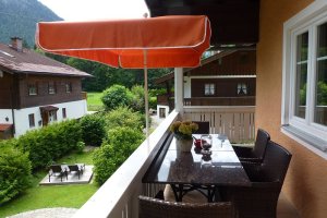 Balkon der Ferienwohnung