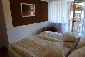Schlafzimmer der Ferienwohnung