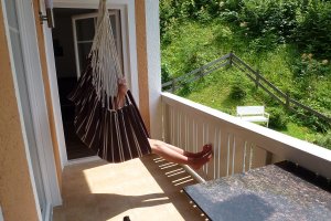 Balkon der Ferienwohnung