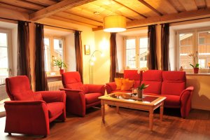 Wohnzimmer der Ferienwohnung