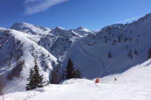 Winterfreuden beim Skifahren