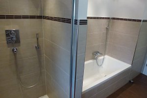 Badezimmer der Ferienwohnung