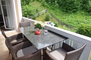 Balkon der Ferienwohnung